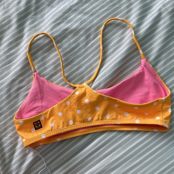 Jolyn NWT small bikini set with rash guard “ItsyBitsy” pattern Jolyn x Tiarah - Picture 5 of 8